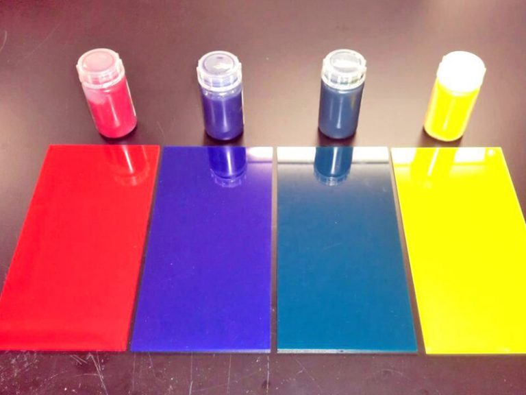 Как покрасить акриловый пластик